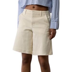 🆕 NWT American Eagle Outfitters High-Waist Trouser Bermuda Shorts Size 8